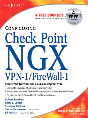cover image of Configuring Check Point NGX VPN-1/Firewall-1